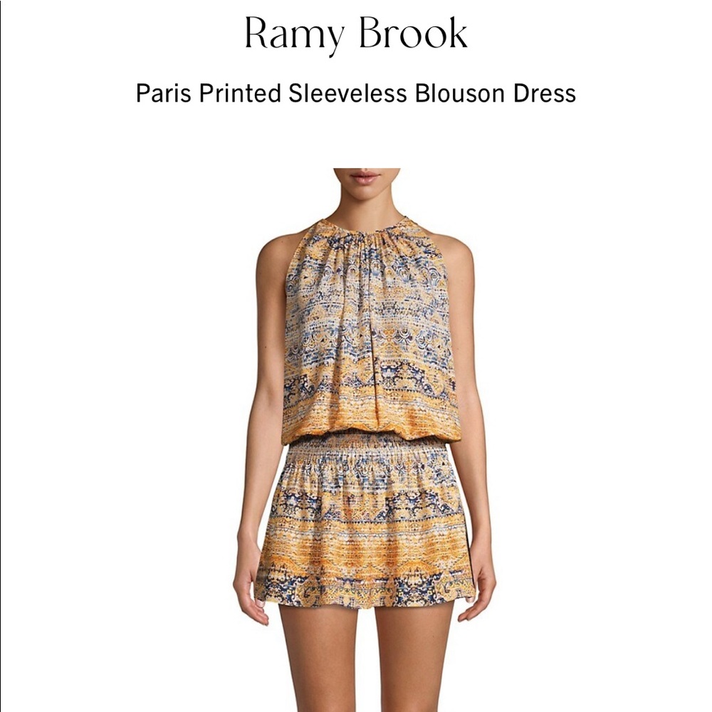 New with tags NWT Ramy Brook Paris Minidress, Size L